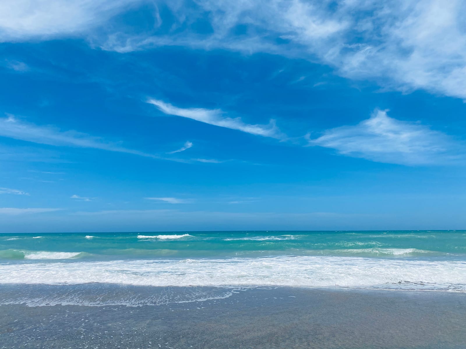 The Atlantic Ocean at Melbourne Beach